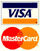 We Accept Visa & Mastercard